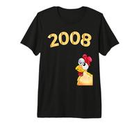 18º cumpleaños Niño Gallinas Pollos Niña 18 años 2008 Camiseta Premium