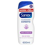 Sanex Gel de Ducha Cuidado Experto Pro Hydrate – Piel muy seca – 600 ml
