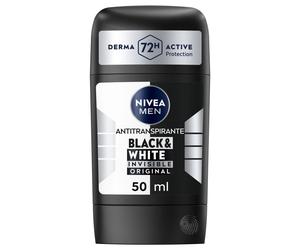 ¡18% DTO! Men Black - White Invisible Original Desodorante Stick 50 ml