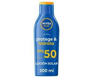 ¡18% DTO! SUN Protege & Hidrata Loción Solar SPF 50 200 ml