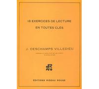 18 Exercices de Lecture en toutes Clés - Solfege - Book