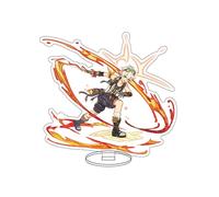 (18) Figura acrílica de Genshin Impact Barbatos Keqing Barbara