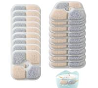 18 filtros para fuente de agua para gatos, filtro para fuente de agua para catit pixi, filtro para fuente de gato con 2 mangueras, filtro triple de repuesto