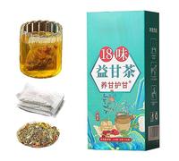 18 Flavors Liver Care Tea,18 Flavors of Liver Protection Tea,Daily Liver Nourishing Tea,Chinese Nourishing Liver Tea,18 Different Herbs,Everyday Nourishing Liver Tea for All People. (1Box)