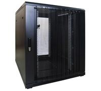 '18 HE Armario para servidor (19, con puerta frontal perforada (Alto) 800 x 1000 x 1000 mm