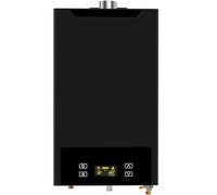 18 L Calentador de Agua Gas metano instantáneo Calentador con Pantalla Digital, diseño portátil sin depósito de almacenamiento, Calentador de Agua de Gas Natural para uso doméstico