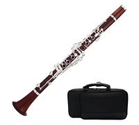18 Llaves BB Clarinet Rosewood Cuerpo Plateado Llaves Plateadas Con Estuche