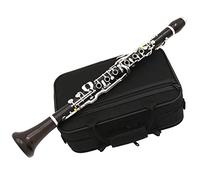 18 Llaves BB Clarinet Rosewood Cuerpo Plateado Llaves Plateadas Con Estuche Clarinetes