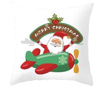 (18) Merry Christmas Pillowcase Throw Pillow for Case Home Decoration Xmas New Year Cushion Cover Farmhouse for Couch Sofa Bedroom Living Room Decor