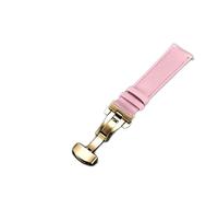 18 mm 20 mm 22 mm Banda de vigilancia de 24 mm Correa de cuero de vaca con brazalete verde Red White Watchband (Black-Jojo's Bizarre Adventure1,18 mm)