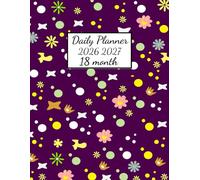 18 month daily planner 2026-2027 8.5 x 11: 18 Month Organizer january 2026 june 2027 | 1 Page = 1 Day | Hourly Appointment Book