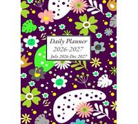 18 month daily planner july 2026-dec 2027: One Page per Day 8.5 x 11 Large | 18 Month Organizer | Hourly Appointment Book