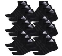 18 Par Adidas Rendimiento Zapatillas/Cuartos Calcetines Talla 35-54 Unisex