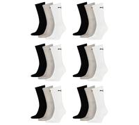 18 Par Puma Calcetines de Deporte Tenis Talla 35-49 Unisex para Ella y Él
