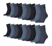 18 Par Puma Calcetines Short Crew de Deporte Tenis Talla 35-49 Unisex
