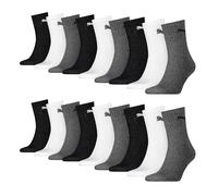 18 Par Puma Calcetines Short Crew de Deporte Tenis Talla 35-49 Unisex