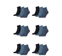 18 Par Puma Unisex Calcetines de Cuarto Zapatillas Talla 35-49 Mujer Hombre