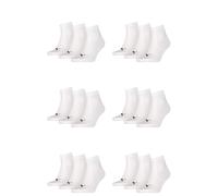 18 Par Puma Unisex Calcetines de Cuarto Zapatillas Talla 35-49 Mujer Hombre