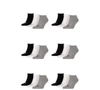 18 Par Puma Zapatillas Invisible Calcetines Talla 35-49 Unisex Mujer Hombre