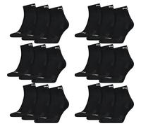 18 Pares Puma Calcetines Tobilleros Cuarto Acolchados Unisex Con Frotté