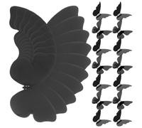 18 Piezas Calcomanía de Pared Mariposas Negras