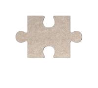 18 piezas de rompecabezas 3D Simplicity, tablero fieltro, pegatinas pared, mensajes, fotos, fondo, corcho, anuncios, decoración para Fotos(Dark camel colored)