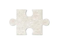 18 piezas de rompecabezas 3D Simplicity, tablero fieltro, pegatinas pared, mensajes, fotos, fondo, corcho, anuncios, decoración para Oficina, Cocina, Totos(Light camel colored)