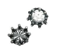 18 Piezas Golf Cleats con Llave De Extracción - Spikes Golf - Compatible con Fast Twist 3.0 Y Slim-Tri-Lok - Compatible con Footjoy, Adidas, Nike, Ecco, Callaway Y Skechers(C)