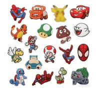 18 Piezas Parches Termoadhesivos para Ropa-Aplicaciones de Poliéster para Niños - Decoraciones Coloridas para Pantalones, Mochilas y Vaqueros - Set de Parches de Plancha para Personalización Creativa