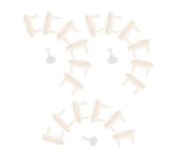 18 Piezas Protector de Enchufes Infantil Blanco para | Plástico, Resistencia Media al Inserto y Extracción, Instalación sin Herramientas, con Llaves