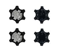 18 Piezas Spikes Golf con Llave De Extracción - Tacos para Zapatos Compatible Pins Compatible Callaway, Adidas, Puma, Under Armour, Footjoy, Nike(Negro)