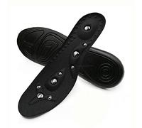 18 Plantillas de masaje de terapia magnética Plantillas de acupuntura de terapia Zapato de adelgazamiento magnético Comodidad Almohadillas suaves Insertar) (Size : L)