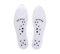 18 plantillas de masaje de terapia magnética, unisex, plantillas ortopédicas de acupresión para la salud de los pies, plantillas de masaje de reflexología para zapatos