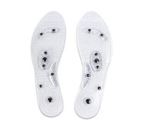 18 plantillas de masaje de terapia magnética, unisex, plantillas ortopédicas de acupresión para la salud de los pies, plantillas de masaje de reflexología para zapatos