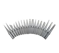 18 puntas de soldadura de repuesto para WES51 WES50 WESD51 WESD50 WE1010 WE1010EU WTL1000S-0 WECP-20 PES51 PES50 LR21 LR20 Punta de hierro de soldadura