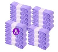 18 Recambios Contenedor de Pañales, Contenedor Pañales 4.5m, Basura Pañales Bebe Engrosada Recambio Papelera Pañales Compatible para Tommee Tippee Cambio De Pañales(Púrpura)