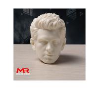 (18) Sin pintar 1/6 Brad Pitt Tom Cruis Arnold Paul Walker Ronaldo Bruce Willis cabeza esculpida talla soldado