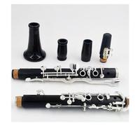18 Teclas Cuerpo De Ébano Clarinete En Tono G Teclas Plateadas Clarinete Instrumentos De Viento De Madera