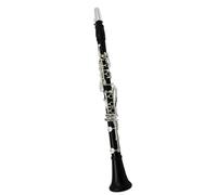 18 teclas de orificio cerrado Bb, instrumento de clarinete de cuerpo de madera compuesto seleccionado, teclas chapadas en plata con caja Clarinete Profesional