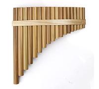 18 tubos de flauta F Key chino tradicional instrumento musical Pan Pipes (mano derecha)