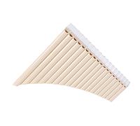 18 Tubos Pan Flauta C Llave Panpipes Pan Pipes Con Boquilla Instrumento De Viento Para Estudiantes Principiantes Principiantes Flauta de Pan (Color : 02)