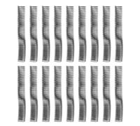 18 unidades de espiral de encuadernación, espina de plástico de 38 mm de diámetro y paso 4:1 para papel A4, soporta 310 hojas con rotación de 360°, ideal para oficina y proyectos