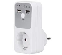 180~260V 13A USB, temporizador de cuenta regresiva digital inteligente Temporizador de salida programable 180 ~ 260 V para cargador de teléfono de computadora 24 horas mecánico enchufable Conexión a t