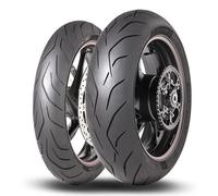 Dunlop 22697 Neumático 180/55 ZR17 73W, Sportsmart Mk3 para Moto, Verano
