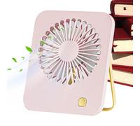 180° Adjustable Table Fan - USB Powered Quiet Cooling Device, Portable Handle Fans for Desktop, High-Performance Small Air Cooler | Versatile Personal Fan for Tent Travel Outdoor Garden
