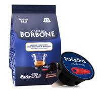 180 Cápsulas De Café Borbón Compatibles Dulce Gusto Mezcla Azul a Máquinas Ne...