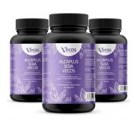 180 Cápsulas Isoflavonas de Soja + Extracto de Alcachofa - Soja - Ayuda a Combatir los Signos de la Menopausia - Propiedades Depurativas