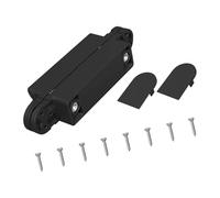 180-Degree Swing Door Hinge, Invisible Adjustable Cupboard Hardware with Quiet Closing Mechanism Metal Door Hinge