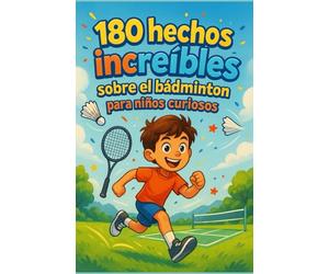 180 hechos increíbles sobre el bádminton para niños curiosos: Una guía divertida y educativa para descubrir el bádminton - Una aventura lúdica y un ... niños, niñas y adolescentes de 6 a 12 años