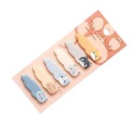 180 marcadores de página adhesivos de dibujos animados de gatitos de 15 x 45 mm, marcadores de página para cuaderno, planificador, carpeta, marcadores de página